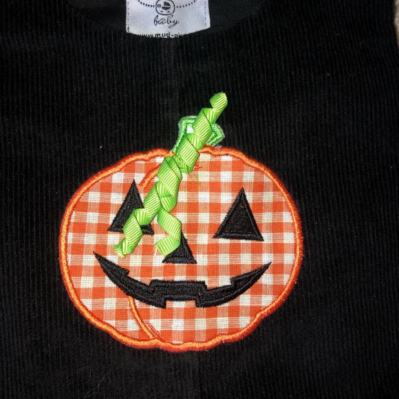 NWT Mudpie Halloween 🎃 outfit size 0-6 months - Picture 2 of 6